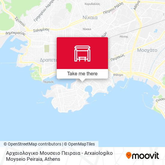 Αρχαιολογικο Μουσειο Πειραια - Arxaiologiko Moyseio Peiraia map