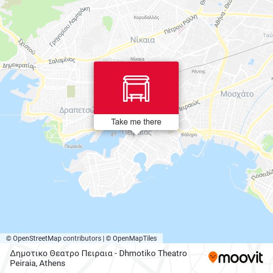 Δημοτικο Θεατρο Πειραια - Dhmotiko Theatro Peiraia map