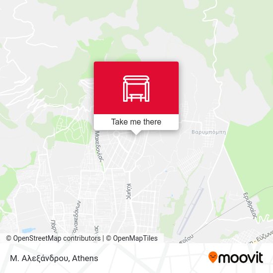 Μ. Αλεξάνδρου map