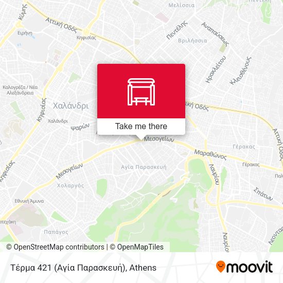 Τέρμα 421 (Αγία Παρασκευή) map