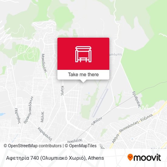 Αφετηρία 740 (Ολυμπιακό Χωριό) map