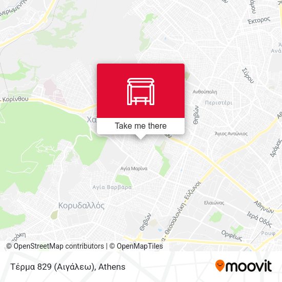 Τέρμα 829 (Αιγάλεω) map