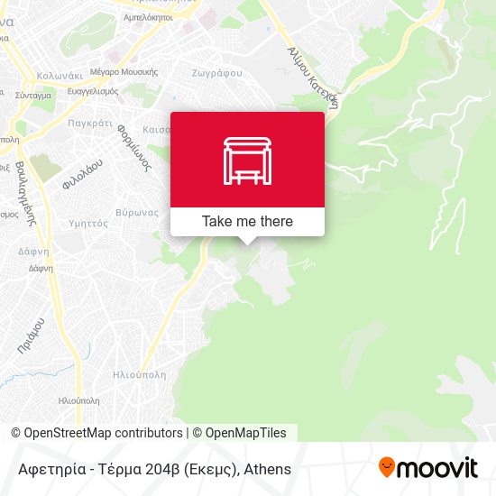 Αφετηρία - Τέρμα 204β (Εκεμς) map
