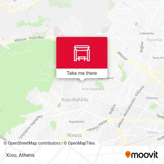 Χίου map