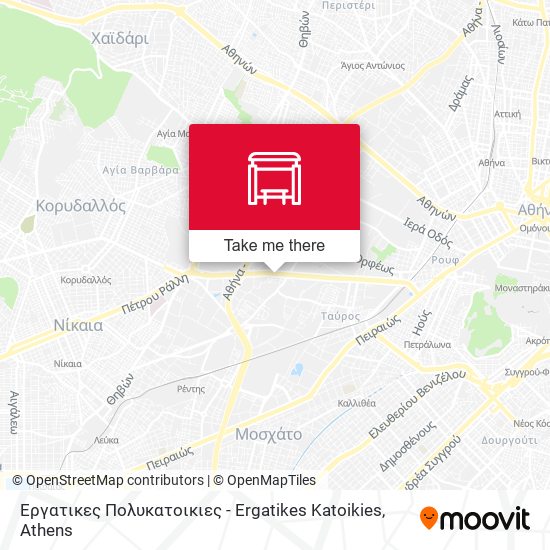 Εργατικες Πολυκατοικιες - Ergatikes Katoikies map