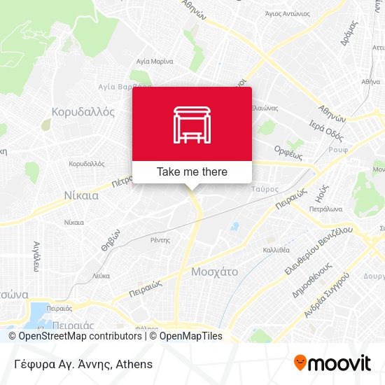 Γέφυρα  Αγ. Άννης map