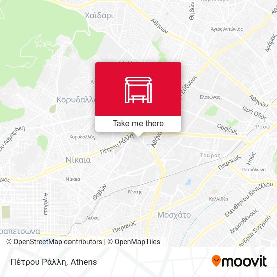 Πέτρου Ράλλη map