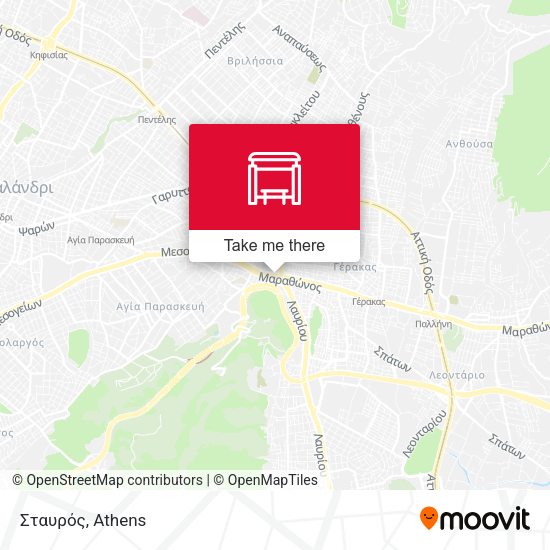 Σταυρός map