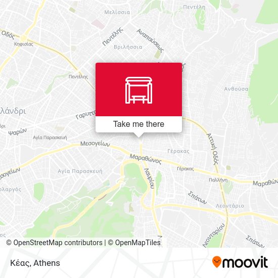 Κέας map