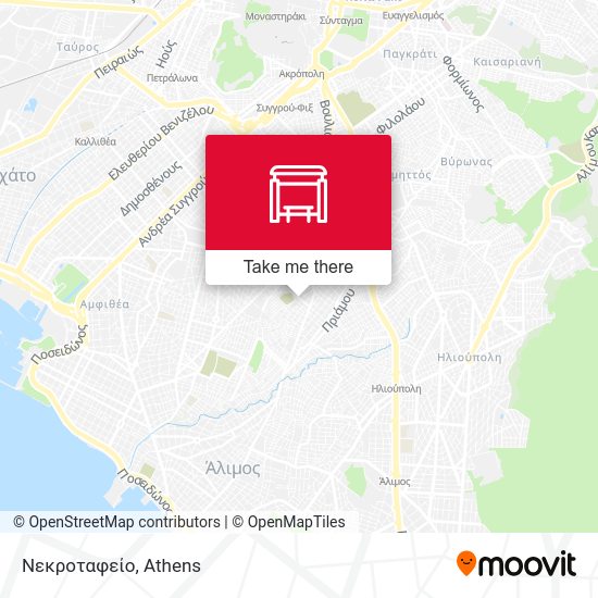 Νεκροταφείο map
