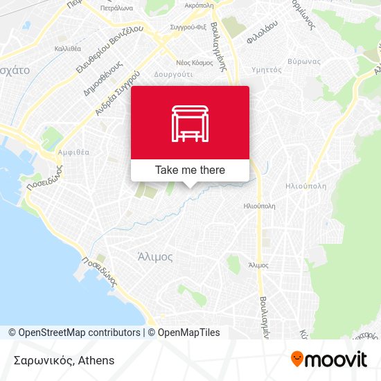 Σαρωνικός map