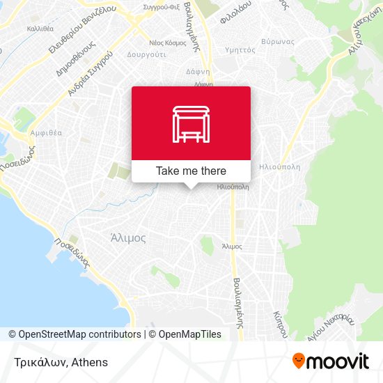 Τρικάλων map