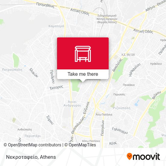 Νεκροταφείο map