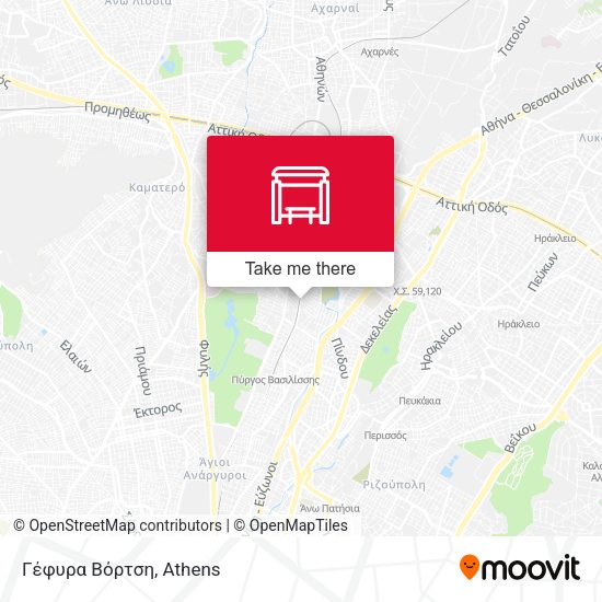 Γέφυρα Βόρτση map