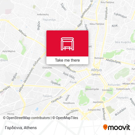 Γαρδένια map