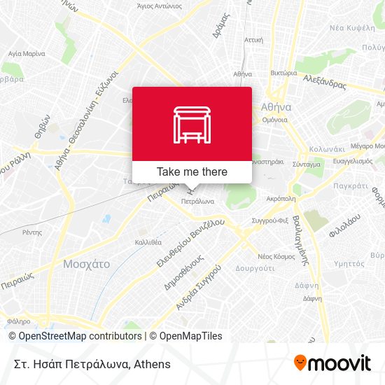 Στ. Ησάπ Πετράλωνα map