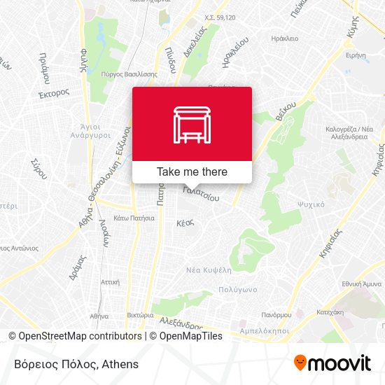 Βόρειος Πόλος map