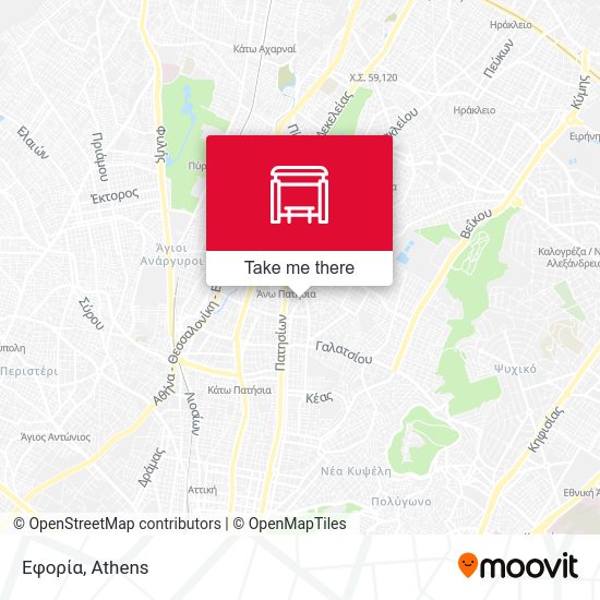 Εφορία map