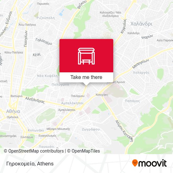 Γηροκομείο map