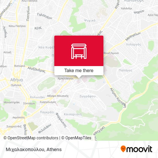 Μιχαλακοπούλου map