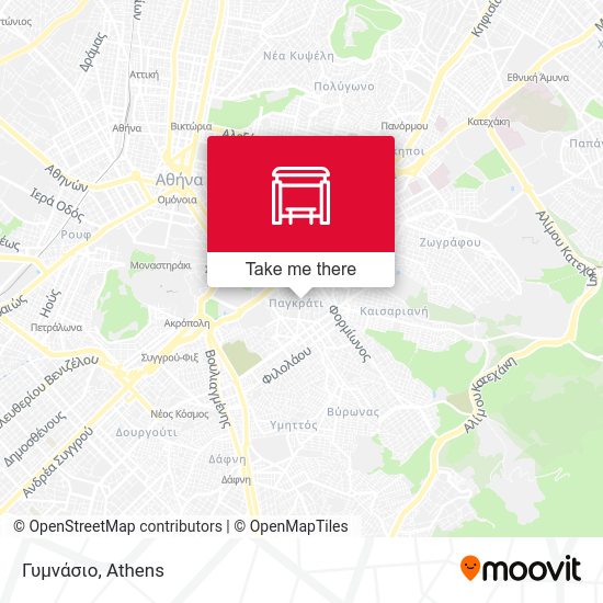 Γυμνάσιο map