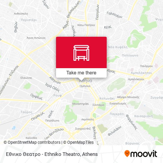 Εθνικο Θεατρο - Ethniko Theatro map