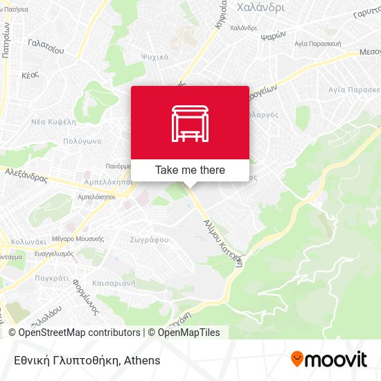 Εθνική Γλυπτοθήκη map