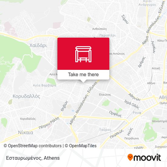 Εσταυρωμένος map