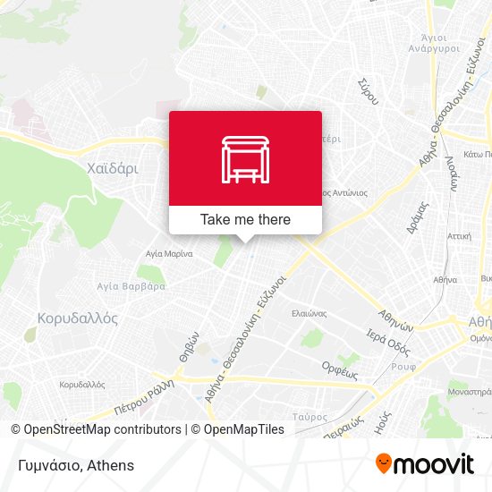 Γυμνάσιο map