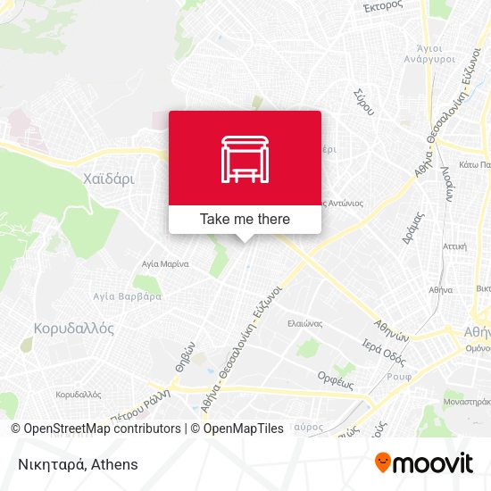 Νικηταρά map