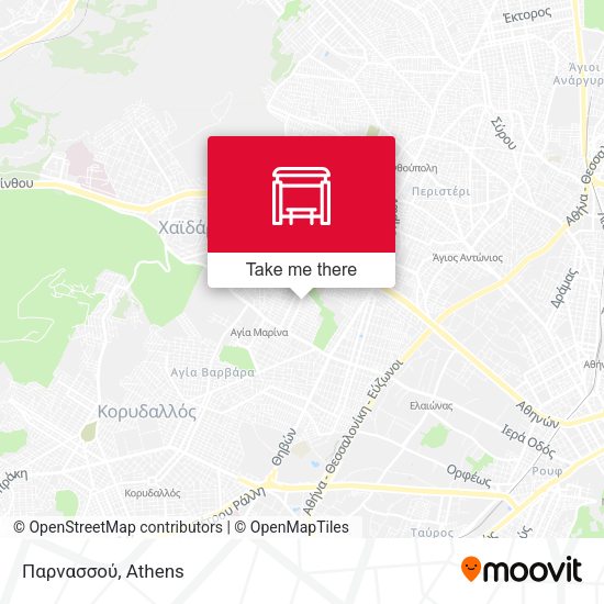 Παρνασσού map