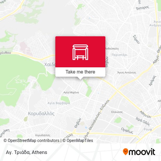 Αγ. Τριάδα map