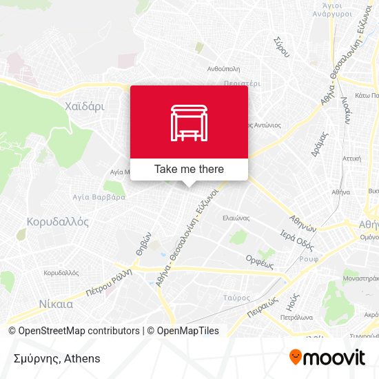 Σμύρνης map