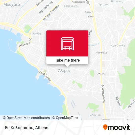 5η Καλαμακίου map