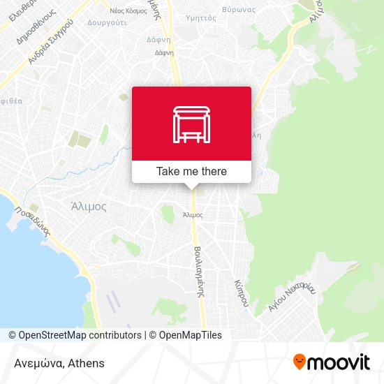 Ανεμώνα map