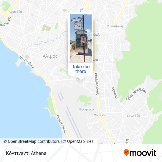 Κόντινεντ map
