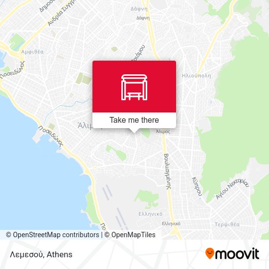 Λεμεσού map