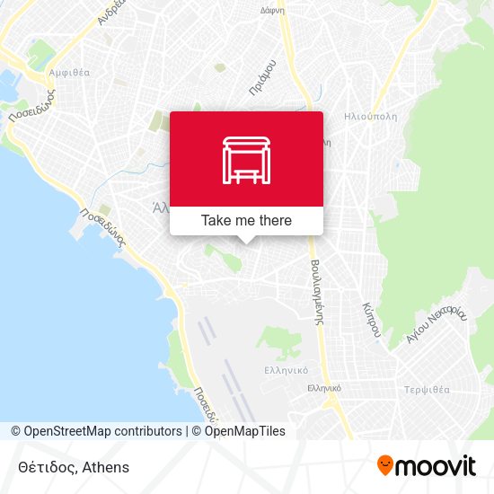 Θέτιδος map