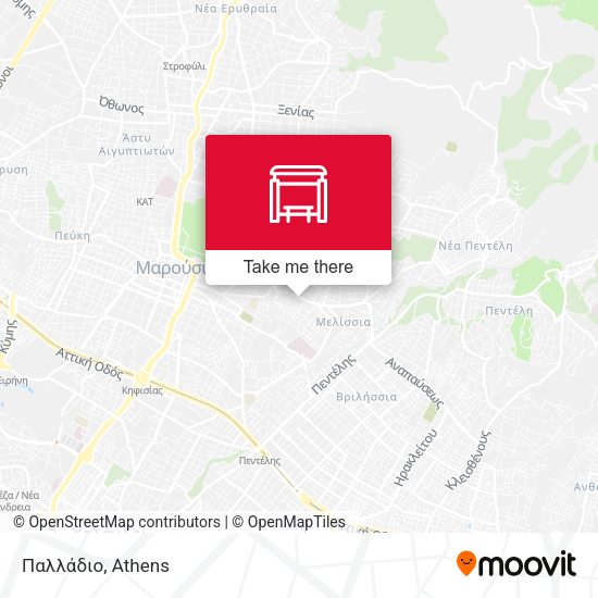 Παλλάδιο map