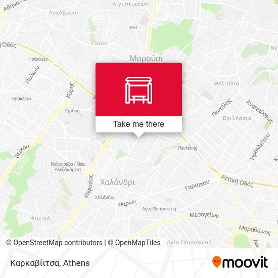 Καρκαβίιτσα map