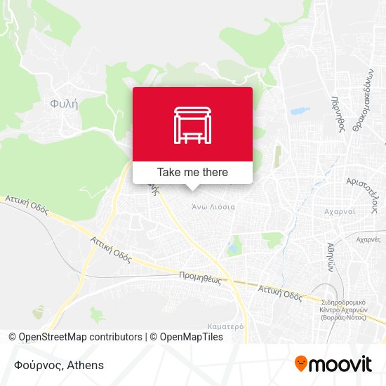 Φούρνος map