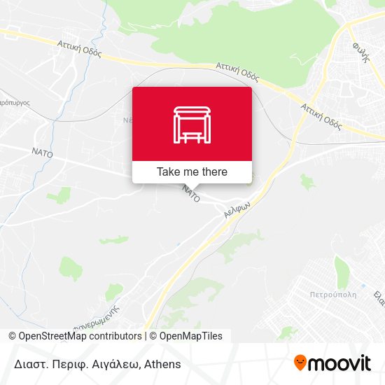 Διαστ. Περιφ. Αιγάλεω map