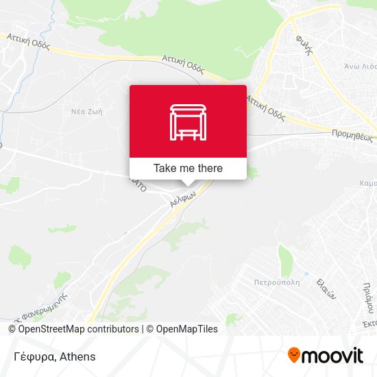 Γέφυρα map