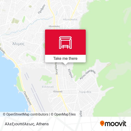 Αλεξιουπόλεως map