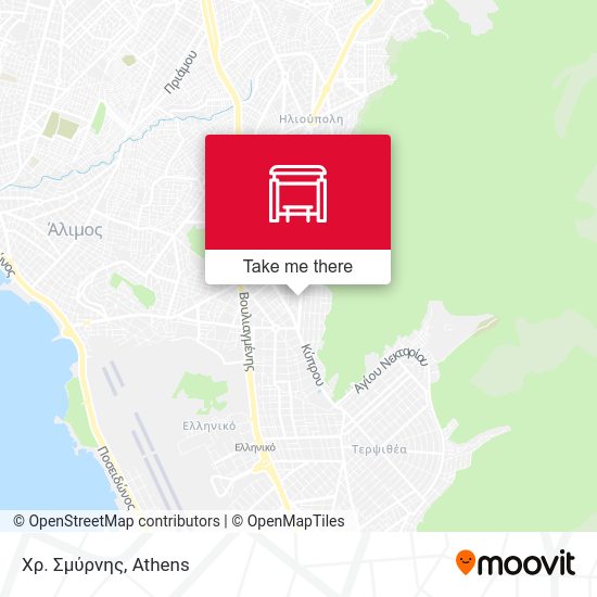 Χρ. Σμύρνης map