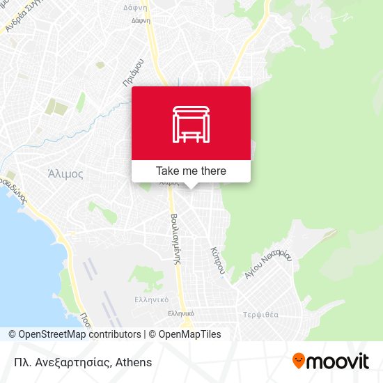 Πλ. Ανεξαρτησίας map