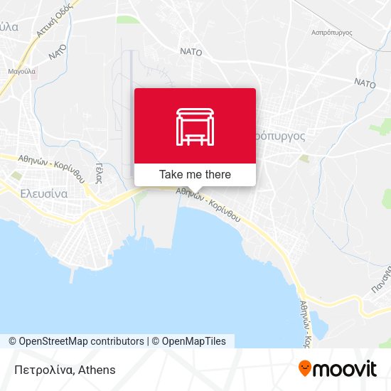 Πετρολίνα map