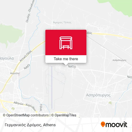 Γερμανικός Δρόμος map