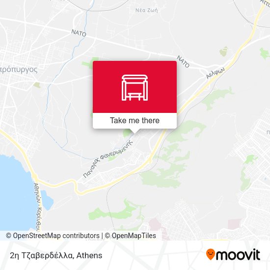 2η Τζαβερδέλλα map