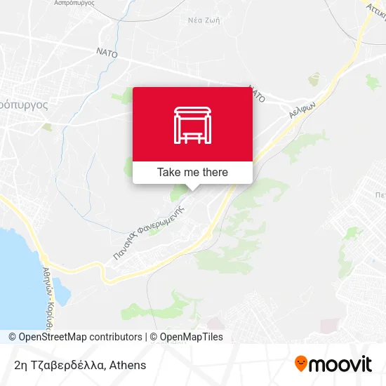 2η Τζαβερδέλλα map